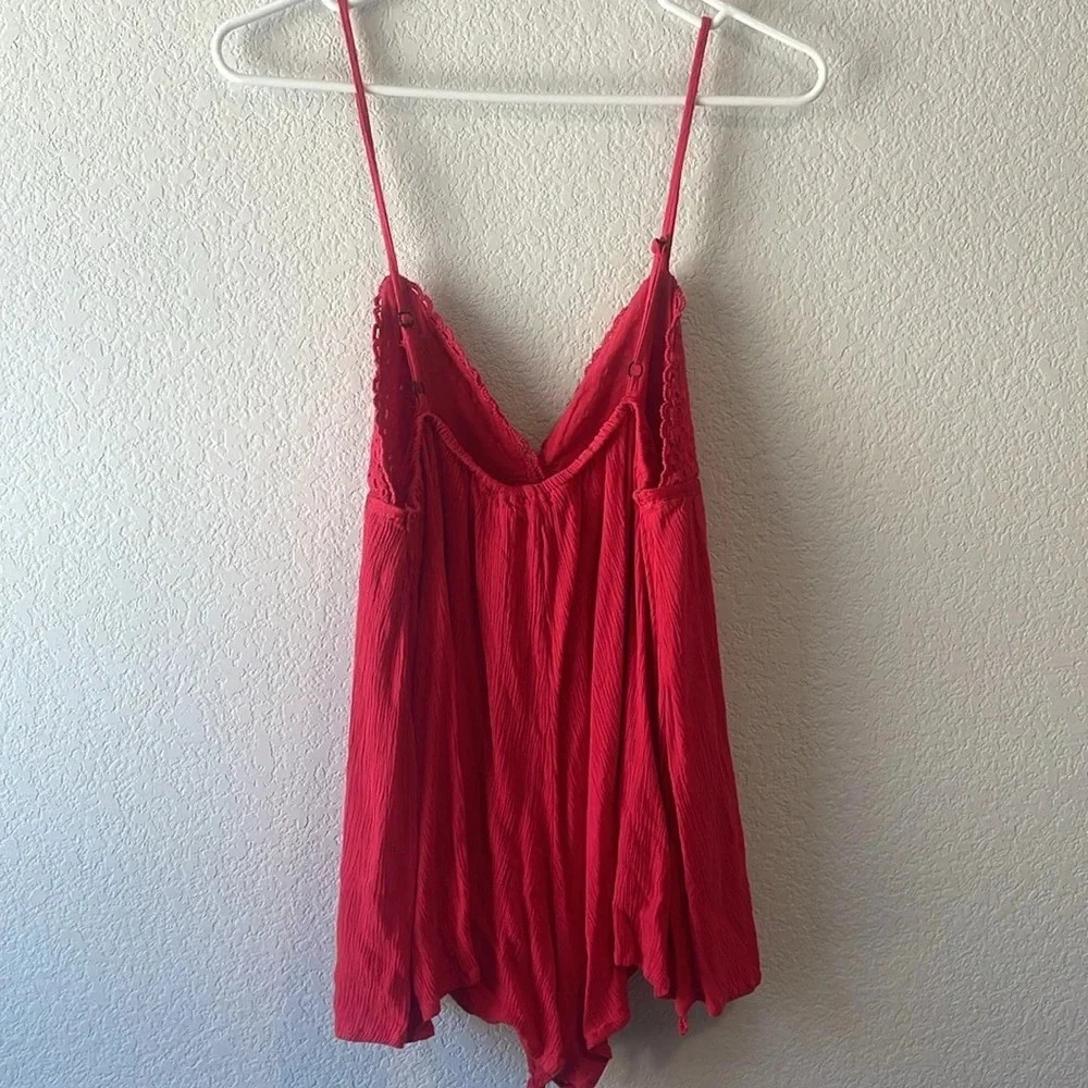 Red Romper Size Small Coco + Jaimeson - image 4